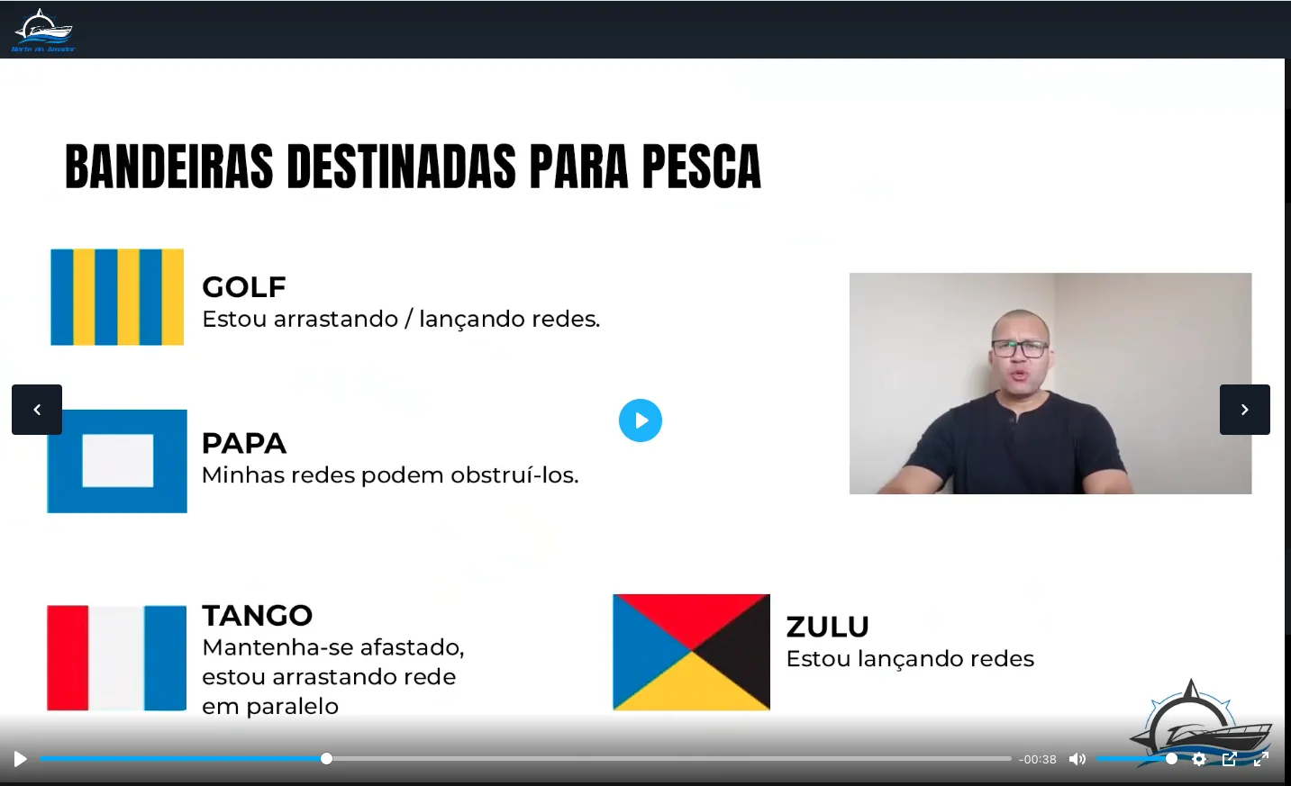Aulas em Vídeo Objetivas Ministradas por Militares da Marinha